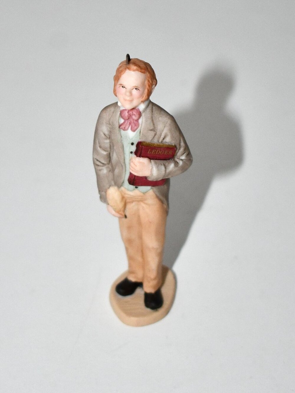 Vintage Hallmark 1991 Bob Cratchit Fine Porcelain Figurine Christmas Carol
